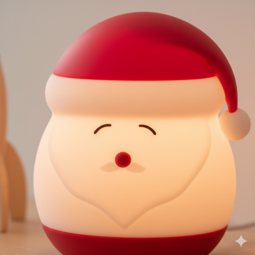Red Hat Santa Mood Lamp