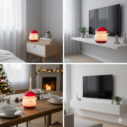 Red Hat Santa Mood Lamp